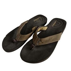 COBIAN Flip Flop Floater 2 Brown‎ Mens Flip Flop, 13